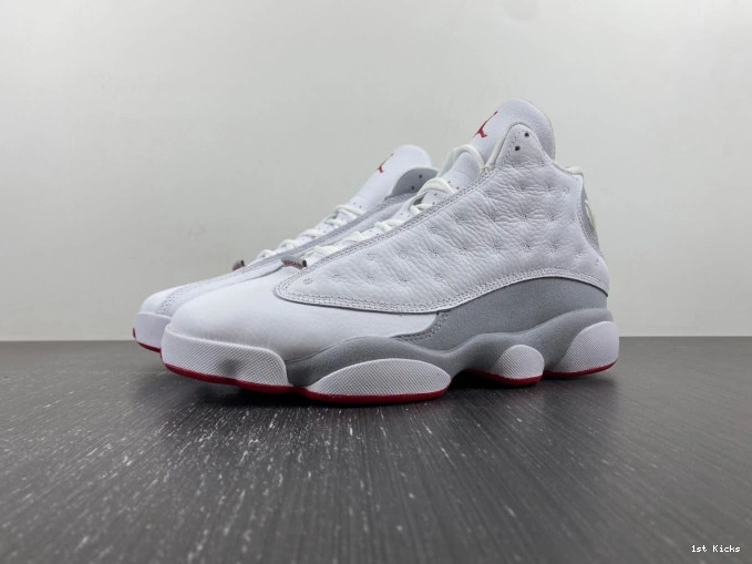 1st Kicks Shoes Jordan 13 Wolf Grey Air 414571-160 0815